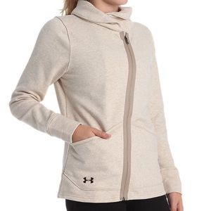 3/$25! Under Armour Grey Full Zip Sweater